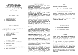 Brochure Infanzia - Istituto Comprensivo "Giovanni XXIII"