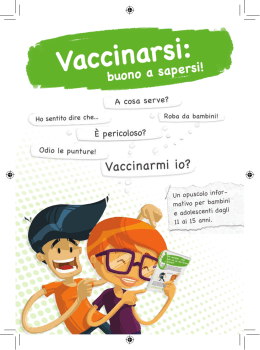 Vaccinarsi