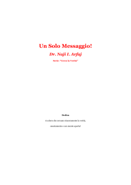 Un Solo Messaggio! PDF