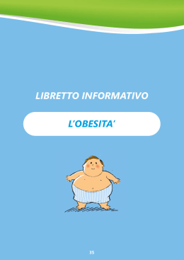 l`obesita` libretto informativo