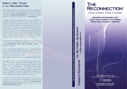 The Reconnection - Associazione Angeli