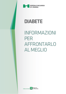 diabete informazioni per affrontarlo al meglio
