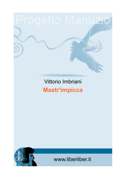Vittorio Imbriani Mastr`Impicca