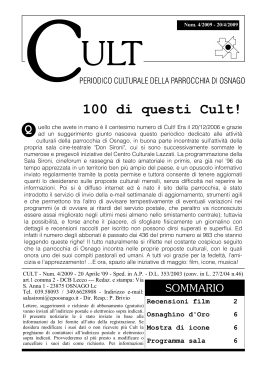 Cult Apr09 - Parrocchia S. Stefano di Osnago