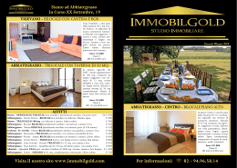 Maggio 2013 - Immobil Gold SRL