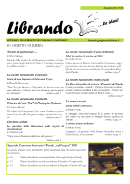 n. 8 - Autunno 2011