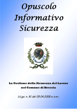 2013-11 opuscolo informativo sicurezza