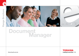 Document Manager Range Brochure