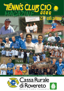 Giornalino Tennis C10 2013