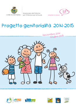 Progetto genitorialità 2014-2015