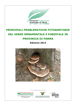 Opuscolo ornamentali 2014 - Consorzio Fitosanitario Provinciale