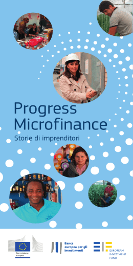 Progress Microfinance — Storie di imprenditori