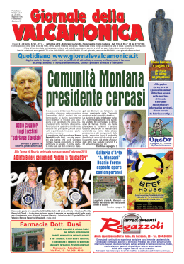 GdV n.14 del 2013 - giornale valcamonica