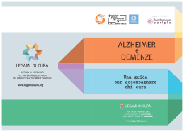 alzheimer demenze - Fondazione Alzaia