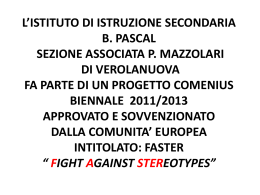 Diapositiva 1 - Olivari Tinti Renato
