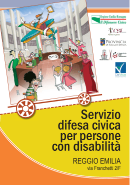 Servizio difesa civica per persone con disabilità