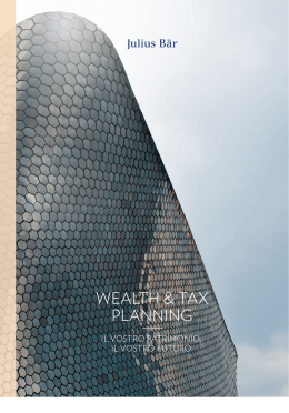 wealth & tax planning