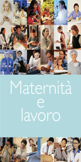 Maternità e lavoro