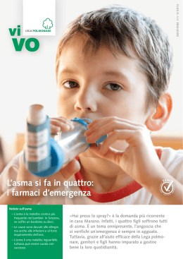L`asma si fa in quattro: i farmaci d`emergenza