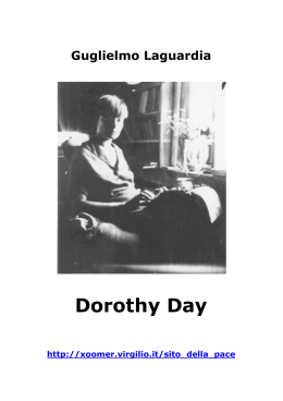 Dorothy Day di Guglielmo La Guardia