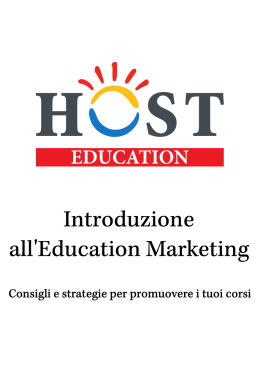 Untitled - Blog italiano sull`education marketing