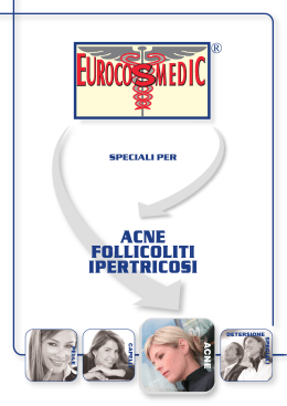 opuscolo acne - Eurocosmedic