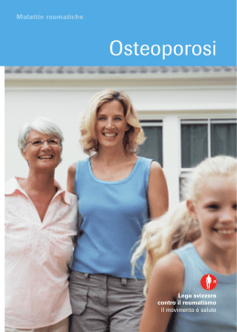 Opuscolo «Osteoporosi