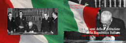 I 60 anni della costituzione della repubblica Italiana