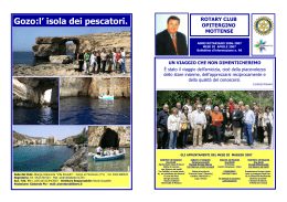 Gozo:l` isola dei pescatori.