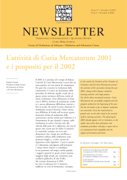 2001 /4 - Curia Mercatorum