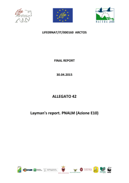 Formato pdf - Progetto Life Arctos