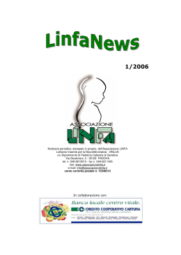 2006_1 - Linfa Onlus