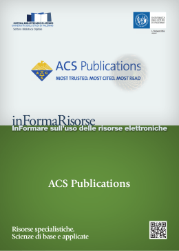 ACS Publications - Università degli Studi di Palermo