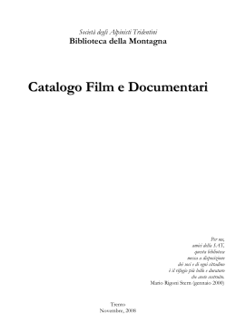 Catalogo Film