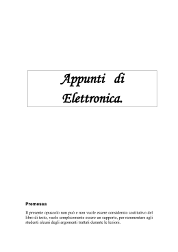 Appunti di Elettronica - IPSIA E. Bernardi Padova
