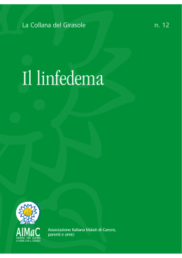 Il linfedema - insiemecontroilcancro