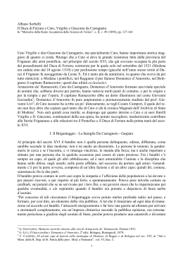 A. Sorbelli: Duca di Ferrara e Giacomo da Castagneto
