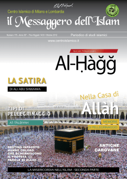 Scarica e stampa il file PDF - Centro Islamico di Milano e Lombardia