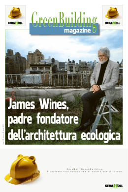 James Wines - GreenBuilding magazine
