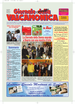 GdV n. 4 del 2009 - giornale valcamonica