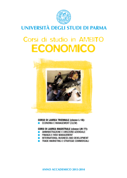 2013-2014 - Università degli Studi di Parma