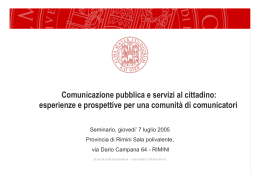 slide in formato pdf - Provincia di Rimini