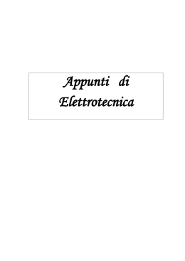 Appunti di Elettrotecnica - IPSIA E. Bernardi Padova