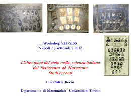 Diapositiva 1 - Società Italiana di Fisica