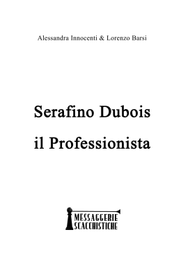 Serafino Dubois il Professionista