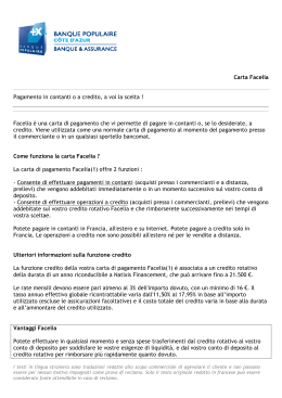 Carta Facelia - International Branch BPCA