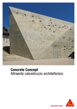 Concrete Concept Attraente calcestruzzo