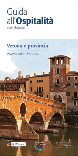 guida ospitalita` 2012 - Mercatini di Natale a Verona