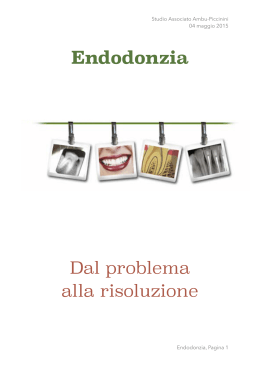 Trattamento endodontico - Studio Dentistico Ambu Piccinini