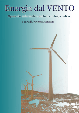 5 Energia eolica e amministrazioni locali